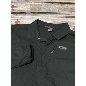 Outdoor Research Women's‎ Lightweight Snap Jacket Black Size Medium